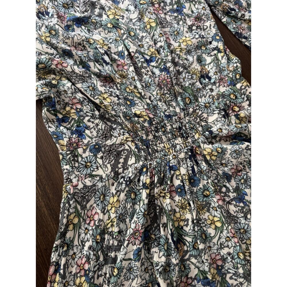 Zadig & Voltaire Dainty Dress Womens Small Lace Floral Modest Feminine Church - Picture 16 of 16